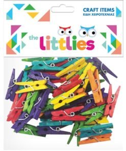 ΜΑΝΤΑΛΑΚΙΑ ΞΥΛΙΝΑ ΧΡΩΜΑΤΙΣΤΑ 45TEM 25mm THE LITTLIES