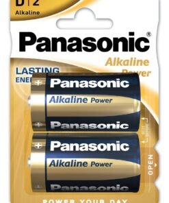 2 Μπαταρίες / blister LR20-D    Panasonic Alkaline power