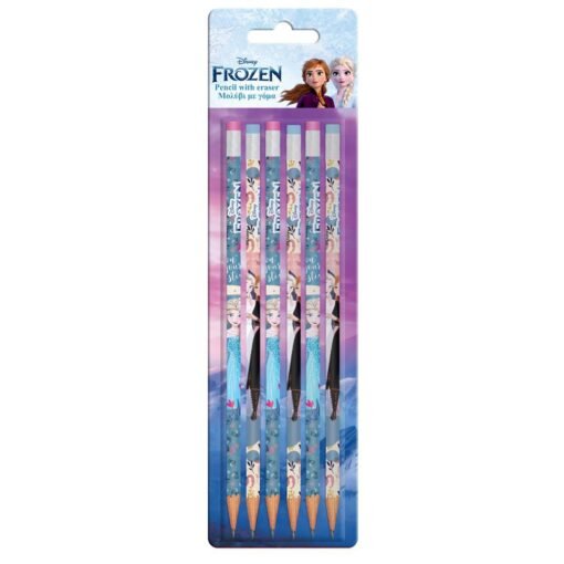 ΜΟΛΥΒΙ ΜΕ ΓΟΜΑ ΣΕ BLISTER FROZEN 2 6ΤEM