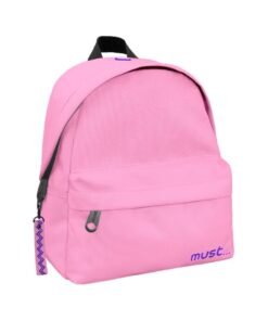 Τσάντα Πλάτης Must Monochrome Mini rPET Ροζ Απαλό με 2 Θήκες