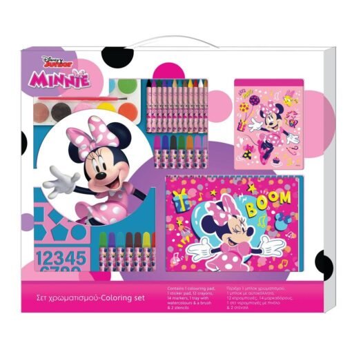 Σετ Χρωματισμού Disney Minnie Mouse 54X47 εκ.