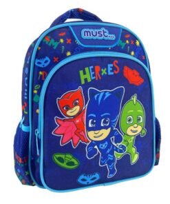 Σχολική Τσάντα Πλάτης Νηπίου PJ Masks Heroes Must 2 Θήκες