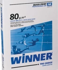 Χαρτί Α4 Winner White 80gr/m² A4 5Χ500 φύλλα