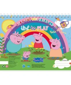 ΜΠΛΟΚ ΖΩΓΡΑΦ PEPPA PIG Α4 30ΦΥΛ 2ΣΧ