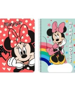 ΤΕΤΡΑΔΙO ΣΠΙΡΑΛ 17Χ25 2ΘΕΜ 60Φ  MINNIE 2ΣΧ