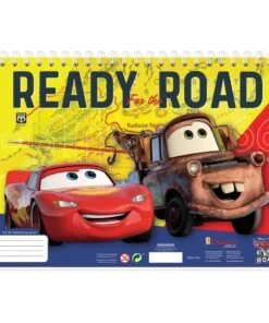 ΜΠΛΟΚ ΖΩΓΡΑΦ CARS Α4  30ΦΥΛ 2ΣΧ