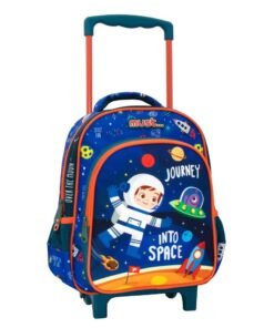 Σχολική Τσάντα Τρόλεϋ Νηπίου Must Journey Into Space 2 Θήκες