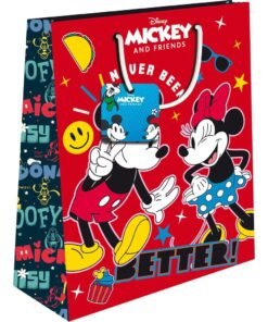 ΣΑΚΟΥΛΑ ΔΩΡΟΥ ΧΑΡΤΙΝΗ 26X12X32 MICKEY/MINNIE 2ΣΧ