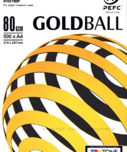 ΧΑΡΤΙ Α4 ΕΚΤΥΠΩΣΗΣ GOLDBALL 80 ΓΡ. ΚΙΒΩΤΙΟ 5 ΔΕΣΜΙΔΩΝ ΛΕΥΚΟ
