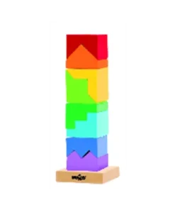 Ξύλινα Παιχνίδια, Ξύλινος πύργος με τουβλάκια