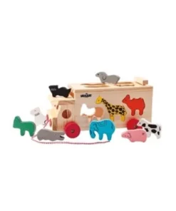 Ξύλινα Παιχνίδια, Όχημα με ζωάκια