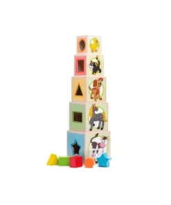 Ξύλινα Παιχνίδια, Ταξινόμηση κύβοι-ζωάκια