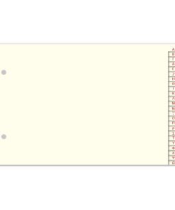 Διαχωριστικά Ελληνική Αλφάβητος (Α-Ω) Χάρτινο πλάγιο 15x21