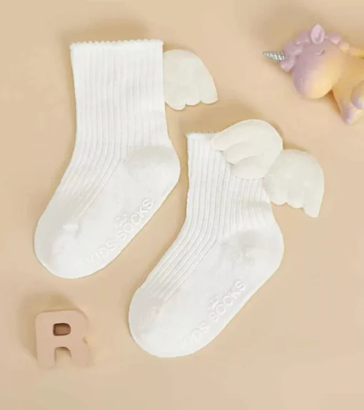 Καλτσάκια Angels socks με φτερα λευκό