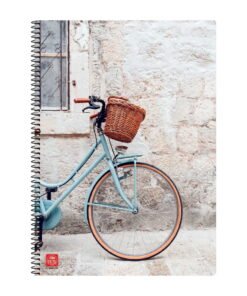 Illustration Τετράδιο Σπιράλ A4 2 θεμάτων Bicycle