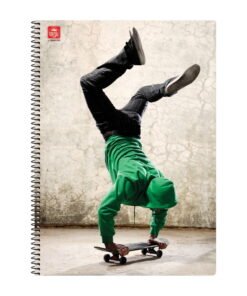 Illustration Τετράδιο Σπιράλ A4 2 θεμάτων SKATE-boy
