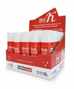 Κόλλα 22gr Typotrust Stick Stick Μεσαίου Μεγέθους Χωρίς Διαλύτες