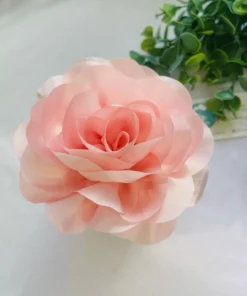 Κορδέλα με τριαντάφυλλο ροζ