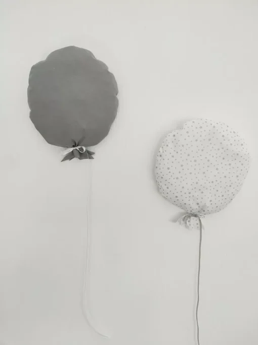 Μπαλόνια grey and white