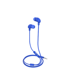 CELLY ΑΚΟΥΣΤΙΚΑ ΜΕ ΜΙΚΡΟΦΩΝΟ FLAT CABLE ΜΠΛΕ