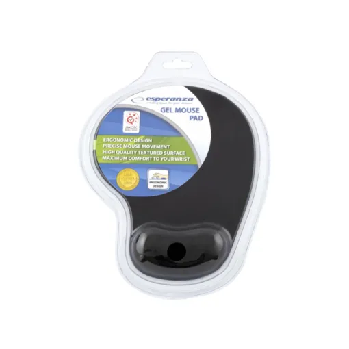 ESPERANZA MOUSE PAD GEL ΜΑΥΡΟ