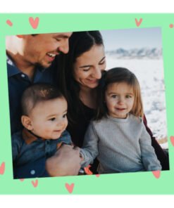 Μεταλλικό μαγνητάκι με εκτύπωση 6Χ6