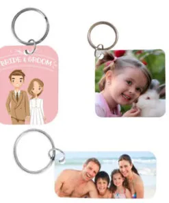 Μπρελόκ με εκτύπωση - Μεταλλικό μονής όψης