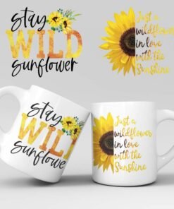 Εκτύπωση κούπας - Wild Sunflower