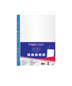 METRON ΖΕΛΑΤΙΝΗ Π Α4 ENIΣXΥΜΕΝΗ ΜΠΛΕ 100 τεμάχια