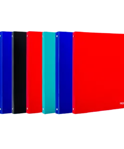 METRON ΝΤΟΣΙΕ 4 ΚΡΙΚΟΙ ΠΛΑΣΤΙΚΟ Α4  2cm ΜΑΤ ΑΣΣΟΡΤΙ 6τεμάχια