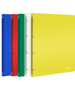 METRON ΝΤΟΣΙΕ 4 ΚΡΙΚΟΙ ΠΛΑΣΤΙΚΟ Α4 2cm ΔΙΑΦΑΝΟ ΑΣΣΟΡΤΙ 6τεμάχια