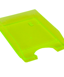 METRON ΔΙΣΚΟΣ ΓΡΑΦΕΙΟΥ ΠΛΑΣΤΙΚΟΣ FLUO ΔΙΑΦΑΝΟ ΚΙΤΡΙΝΟ