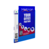 METRON ΣΟΥΠΛ 20 ΘΕΣΕΩΝ ΕΞΩΤΕΡΙΚΗ ΘΗΚΗ Α4 ΜΠΛΕ