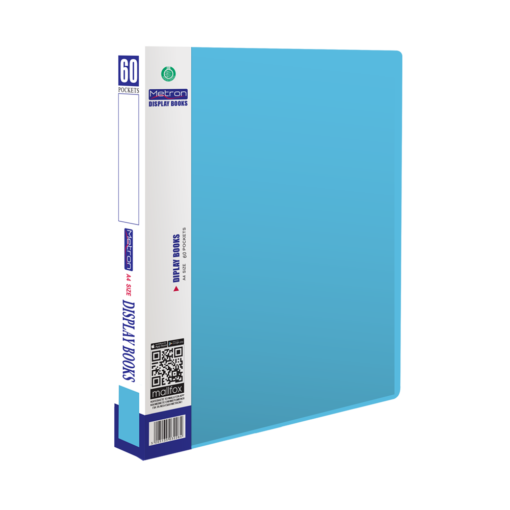 METRON ΣΟΥΠΛ 60 ΘΕΣΕΩΝ Α4 PASTEL ΜΠΛΕ