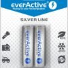 2 Μπαταρίες / blister HR6-AA 1900mAh EVERACTIVE Silver line