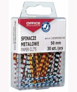 Συνδετήρες ΟFFΙCΕ 30Τεμάχια ΖΕΒRΑ CΟLΟRS Ρ.ΒΟΧ ΝΟ.5 50mm