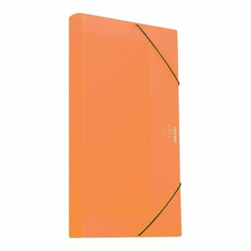 Κουτί Αρχειοθέτησης με Λάστιχο Typotrust 25x35cm - Πορτοκαλί