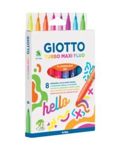 ΜΑΡΚΑΔΟΡΟΙ GIOTTO TURBO MAXI NEON 8ΤΜΧ