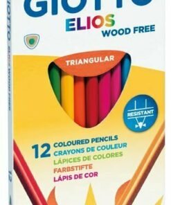 Ξυλομπογιές Giotto Elios Wood Free 12τμχ