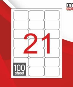 Typotrust 2100 Αυτοκόλλητες Ετικέτες Α4 Ορθογώνιες 63.9x38.1mm