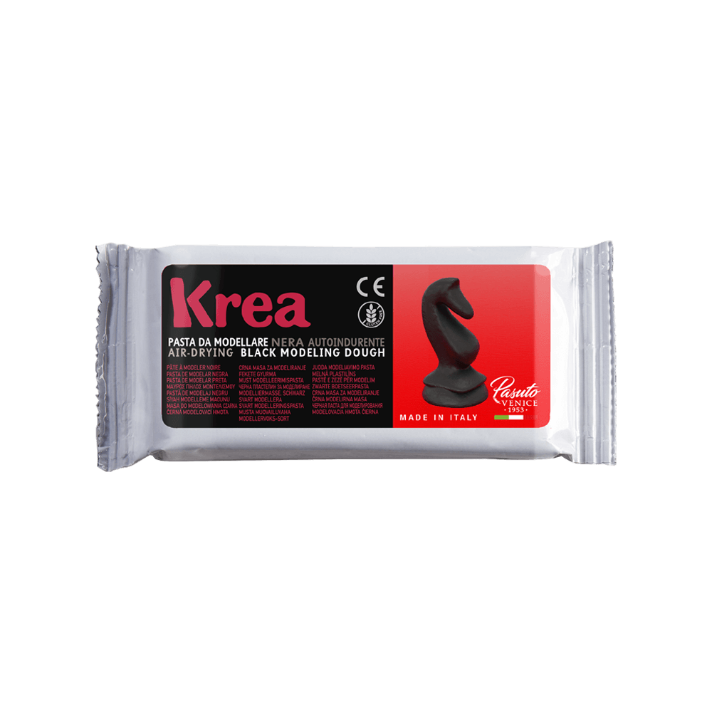 TOY COLOR ΠΗΛΟΣ AIR DRY 500gr KREABLE ΜΑΥΡΟΣ