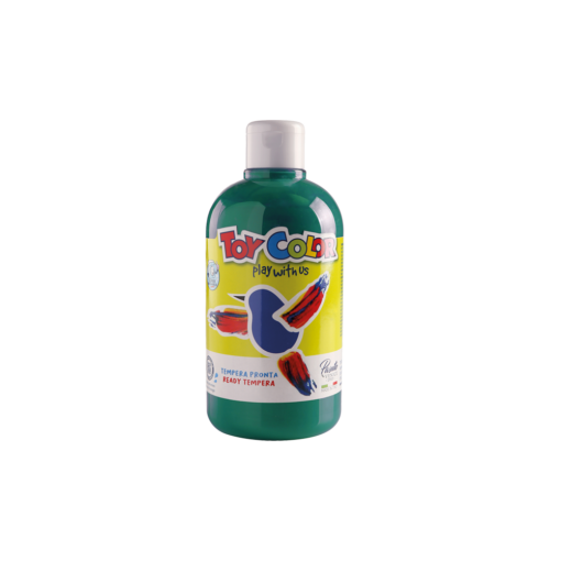 TOY COLOR ΤΕΜΠΕΡΑ SUPERWASHABLE 500ml PRIMARY EMERALD ΠΡΑΣΙΝΟ
