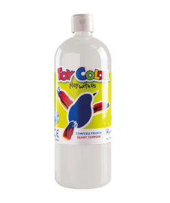 TOY COLOR ΤΕΜΠΕΡΑ SUPERWASHABLE 1000ml PRIMARY ΛΕΥΚΗ