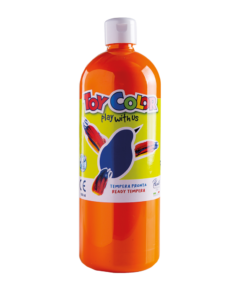 TOY COLOR ΤΕΜΠΕΡΑ SUPERWASHABLE 1000ml PRIMARY ΠΟΡΤΟΚΑΛΙ
