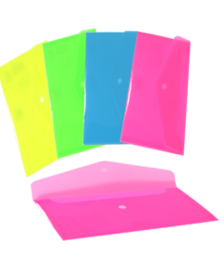 DATA KING ΦΑΚΕΛΟΣ ΜΕ ΚΟΥΜΠΙ 22x12cm MY NEON ΑΣΣΟΡΤΙ 12 ΤΕΜΑΧΙΑ