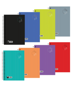 ΗΜΕΡΟΛΟΓΙΟ ΗΜΕΡΗΣΙΟ ΣΠΙΡΑΛ ΕΥΚΑΜΠΤΟ ΕΞΩΦΥΛΛΟ 14x21cm CLASSIC