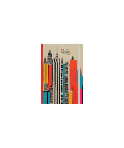 ΗΜΕΡΟΛΟΓΙΟ ΗΜΕΡΗΣΙΟ ΜΕ ΛΑΣΤΙΧΟ ΣΚΛΗΡΟ ΕΞΩΦΥΛΛΟ ΠΛΑΣΤΙΚΟΠΟΙΗΣΗ 12x17cm COLLAGE