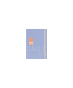 ΗΜΕΡΟΛΟΓΙΟ ΗΜΕΡΗΣΙΟ ΜΕ ΛΑΣΤΙΧΟ ΣΚΛΗΡΟ ΕΞΩΦΥΛΛΟ ΠΛΑΣΤΙΚΟΠΟΙΗΣΗ 10x14cm FORMO ΓΑΛΑΖΙΟ ΜΕ ΤΙΤΛΟ
