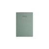 ΗΜΕΡΟΛΟΓΙΟ ΗΜΕΡΗΣΙΟ ΣΚΛΗΡΟ ΕΞΩΦΥΛΛΟ ΔΕΡΜΑΤΙΝΗ 14x21cm SENTO ΠΡΑΣΙΝΟ ΑΝΟΙΧΤΟ