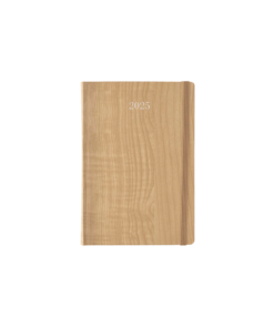 ΗΜΕΡΟΛΟΓΙΟ ΗΜΕΡΗΣΙΟ ΜΕ ΛΑΣΤΙΧΟ ΗΜΙΕΥΚΑΜΠΤΟ ΕΞΩΦΥΛΛΟ PVC 14x21cm NATURA ΚΑΦΕ